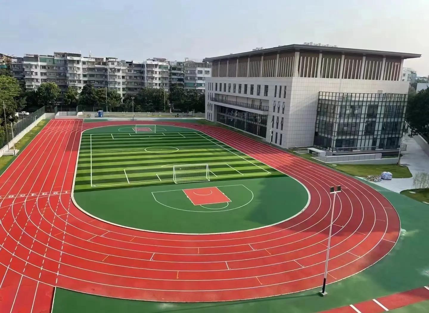 连云港市硅PU材料塑胶篮球场 - 方案